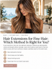 Natural-looking hair extensions for fine hair in a luxury Gold Coast salon