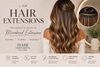 Woman with long, voluminous I-tip hair extensions showcasing the natural look and movement of microbead hair extensions.